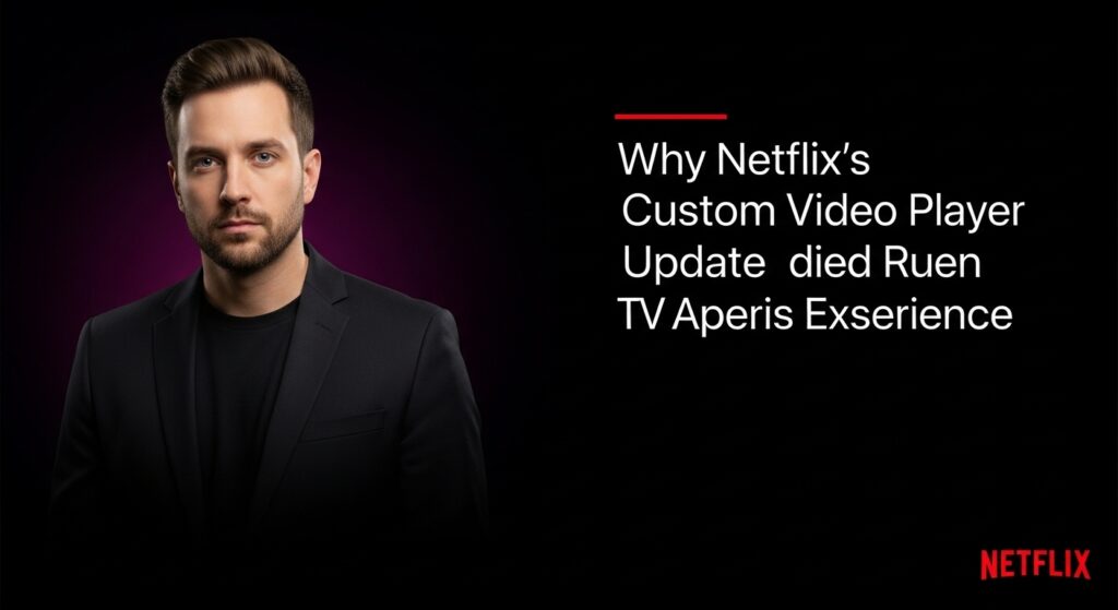 Why Netflixs Custom Video Player Update Ruined the Apple TV Experience