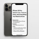 iPhone 18 Pro: Release Date, Features, Price, and Everything You Need to Know