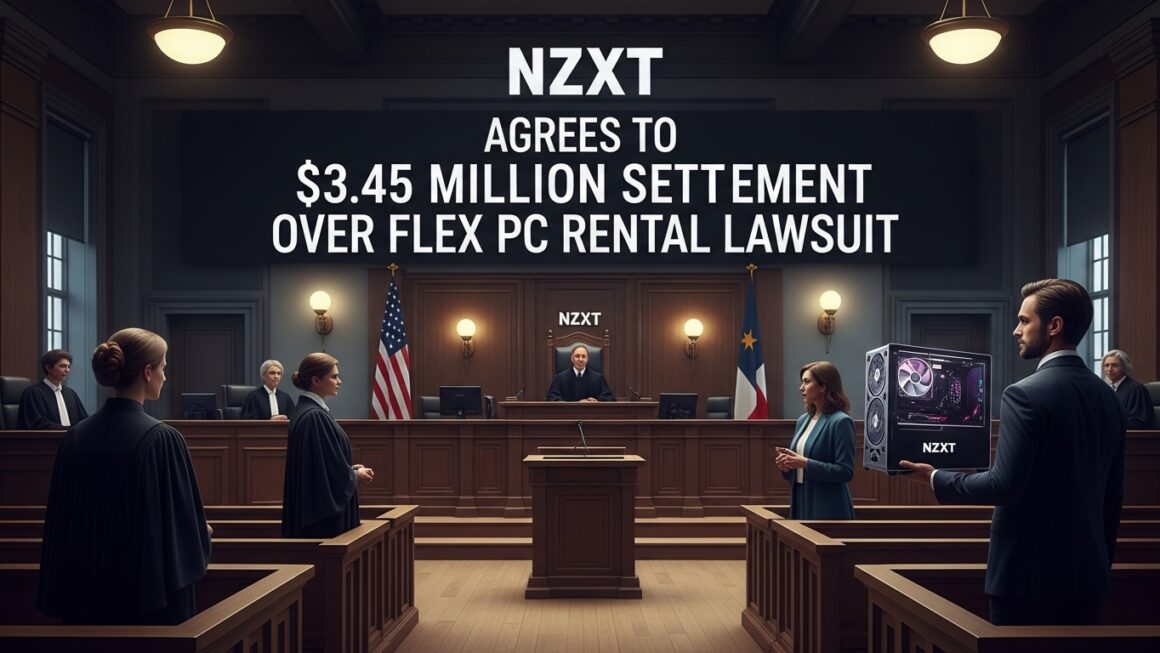 NZXT Agrees to $3.45 Million Settlement Over Flex PC Rental Lawsuit