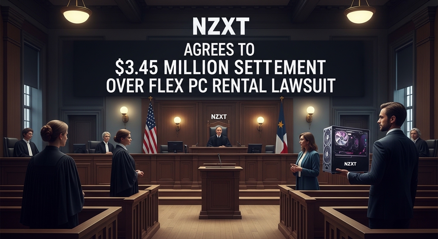 NZXT Agrees to $3.45 Million Settlement Over Flex PC Rental Lawsuit
