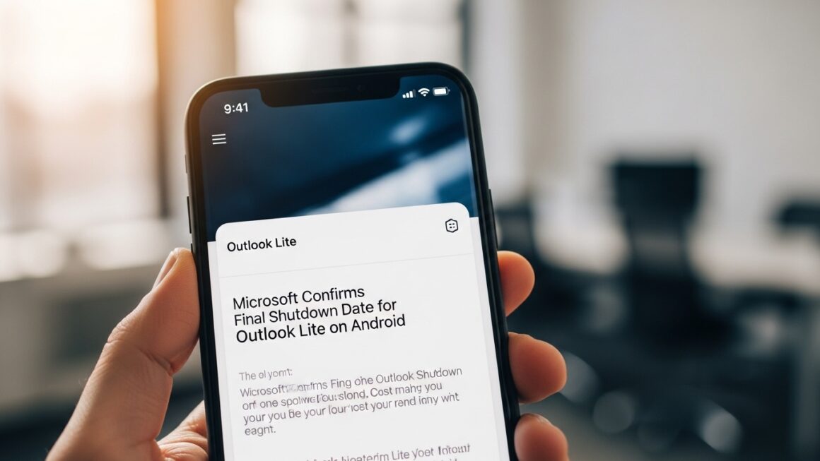 Microsoft to Discontinue Outlook App for Android Users in Six Weeks: What You Need to Know